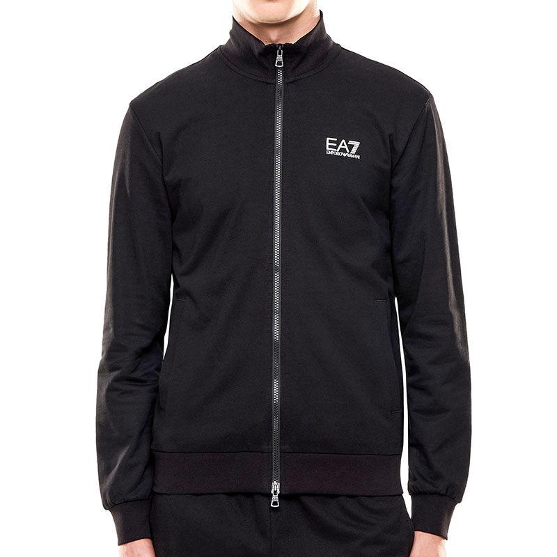 Ea7 Emporio Armani Duks Train Core Id M T-Top Fz Coft Cc Za Muškarce, Crni