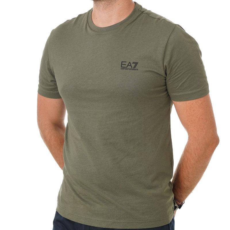 Ea7 Emporio Armani Majica Train Core Id M Tee Ss Co Cc Za Muškarce, Maslinasta
