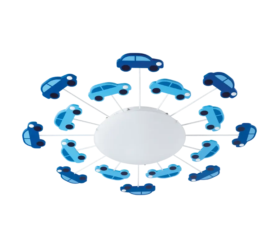Viki 1 Zidna Lampa/ Plafonjerka, Plava