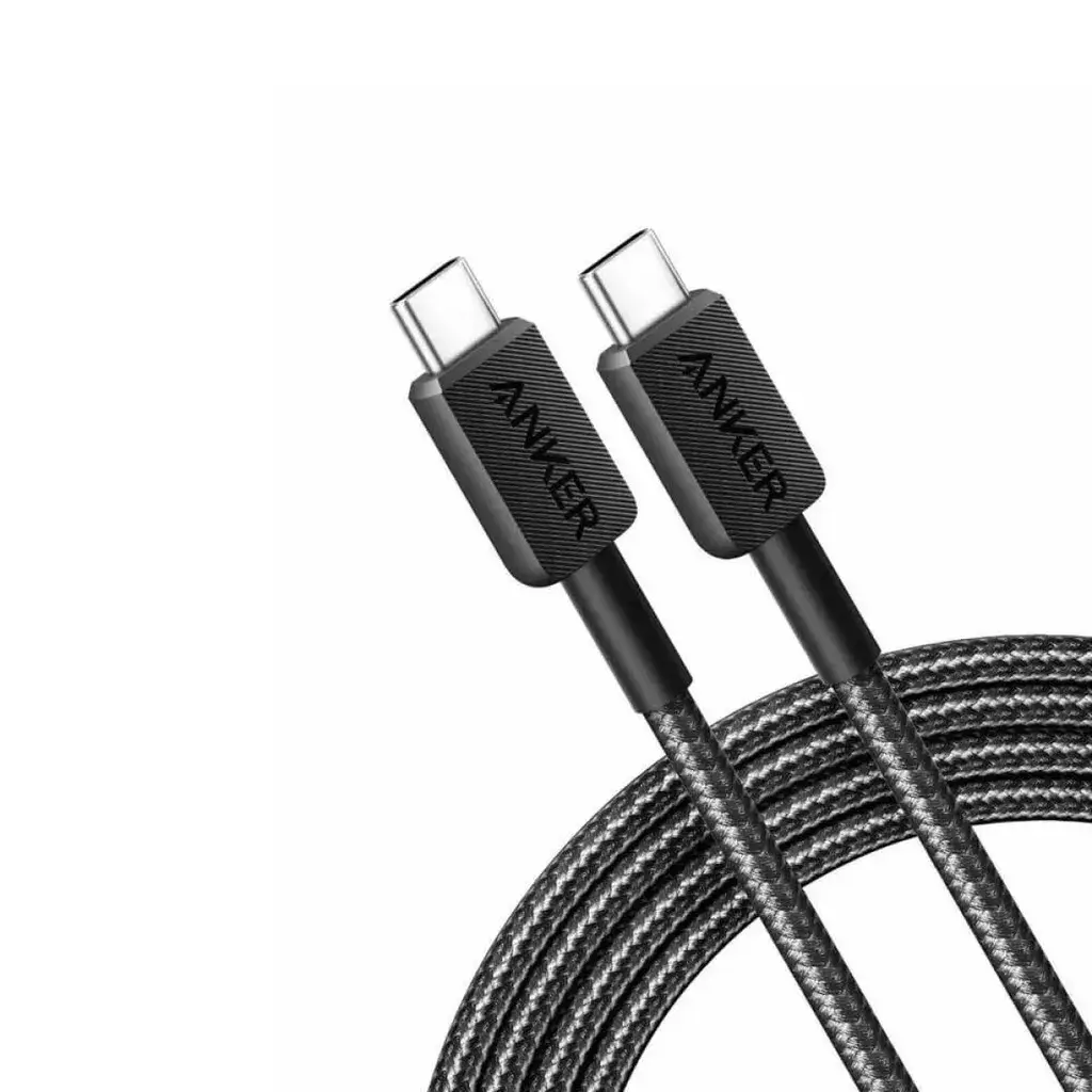 Anker kabel USB-C na USB-C, 180 cm, 240 W, crni