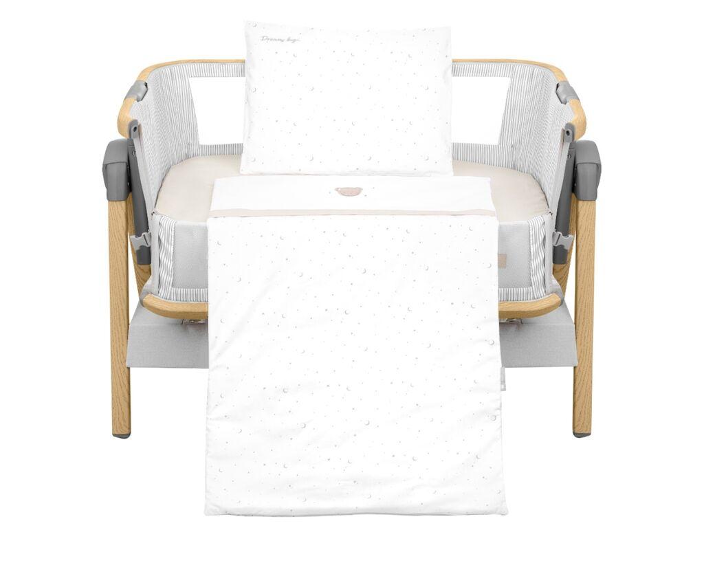 Kikka Boo Posteljina Za Kolijevku 5Pcs Dream Big Beige