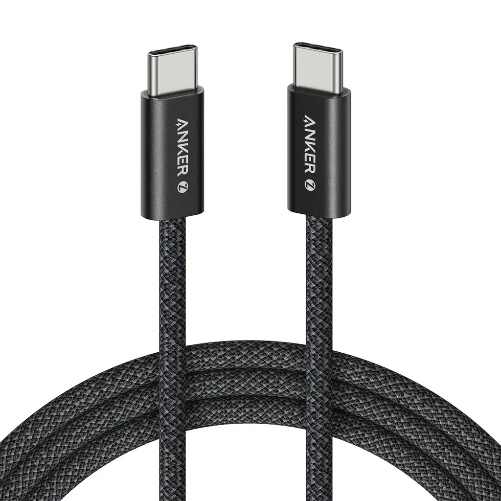 Anker kabel Zolo, USB-C na USB-C, 240W, 1m, crni