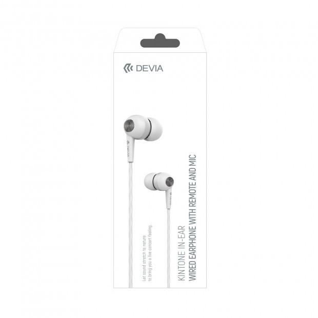Devine žičane slušalice Kintone, bijele boje