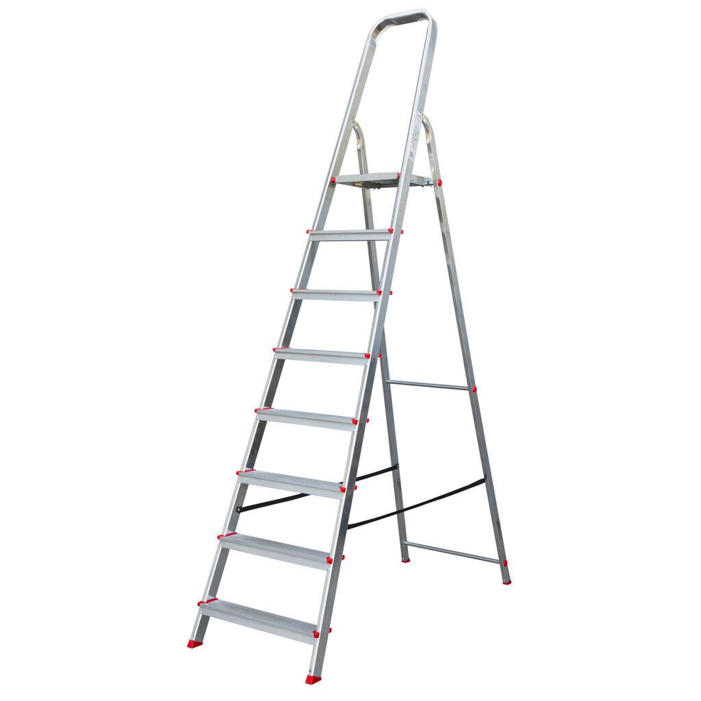 BEOROL Aluminijske ljestve s 2 stepenika