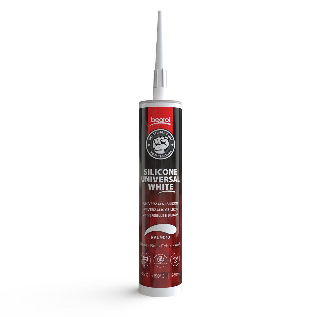 BEOROL Univerzalni acetat silikon 280ml bijeli