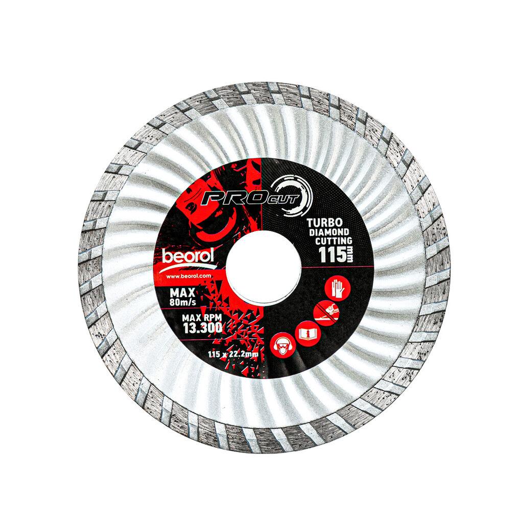 PROCUT Turbo dijamantski disk za sečenje 115 mm