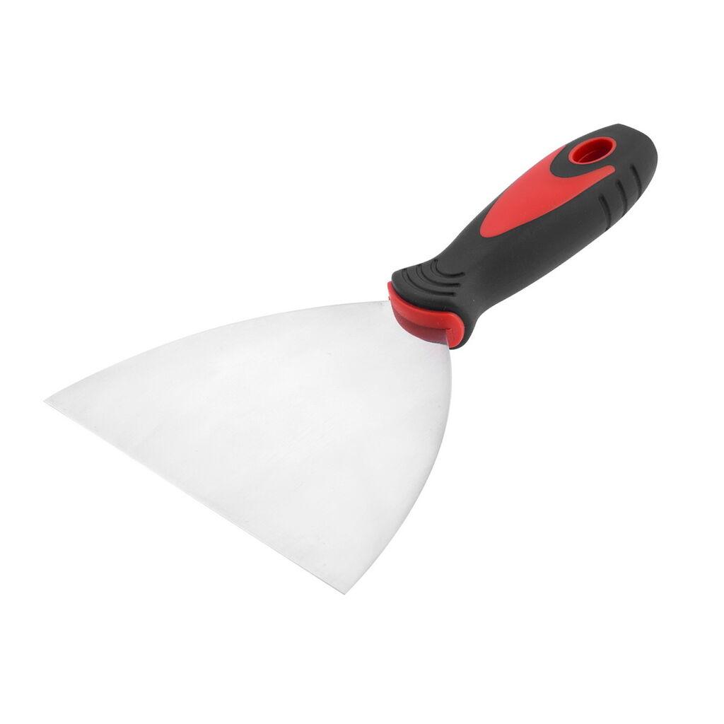 BEOROL Spatula Inox sa gumenom drškom 6" crno-crvena