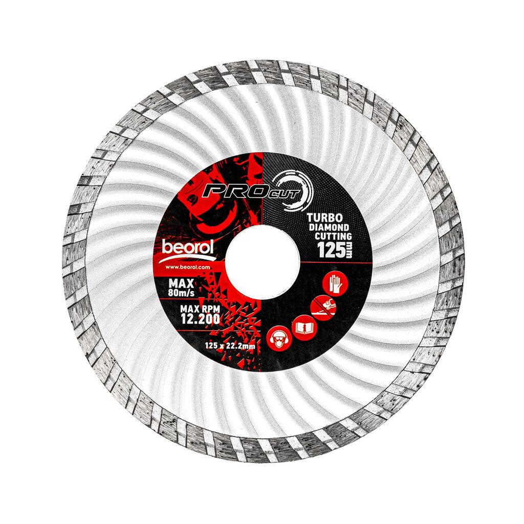 PROCUT Turbo dijamantski disk za sečenje 125 mm