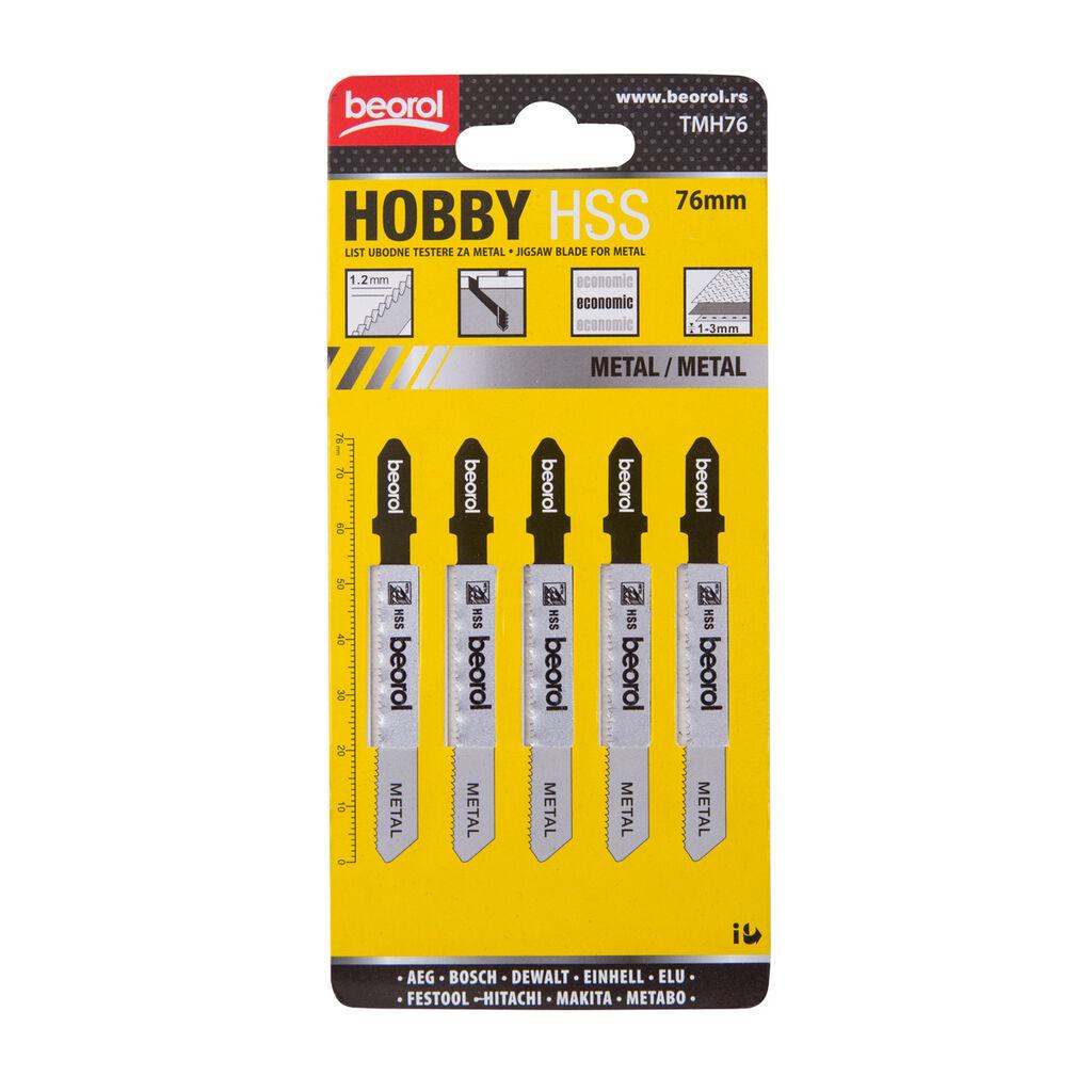 BEOROL Ubodna testera za metal hobi 76 mm 5/1
