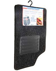 Premium Parts Patosnice Za Auto Tepih U Setu Crno-Sive 4Kom