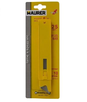 MAURER Noževi segmentni za skalpel SK5 25mm 10/1
