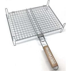 Bormann Roštilj Rešetka Inox Sa Nog.I Drv. Drškom 46X35Cm Bbq1011
