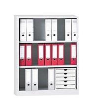 Bastells Arhivski Troredni Regal Sa 5 Fioka 1075X900X390Mm Ptw-A1