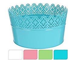 Progarden Saksija Za Cvijeće Dekorativna Metalna 25X27Cm