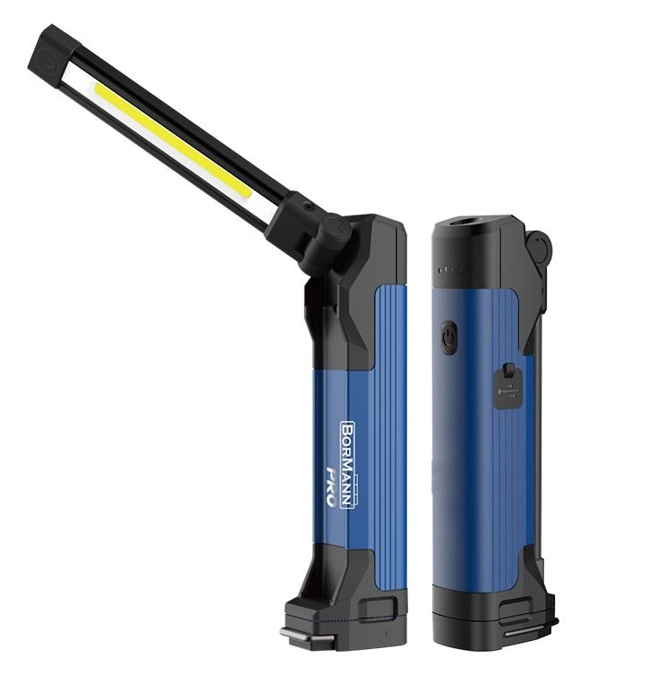 Bormann Lampa Ručna Led Akumul. 3.7V/2600Mah/Li-Ion/400Lum Bpr6025