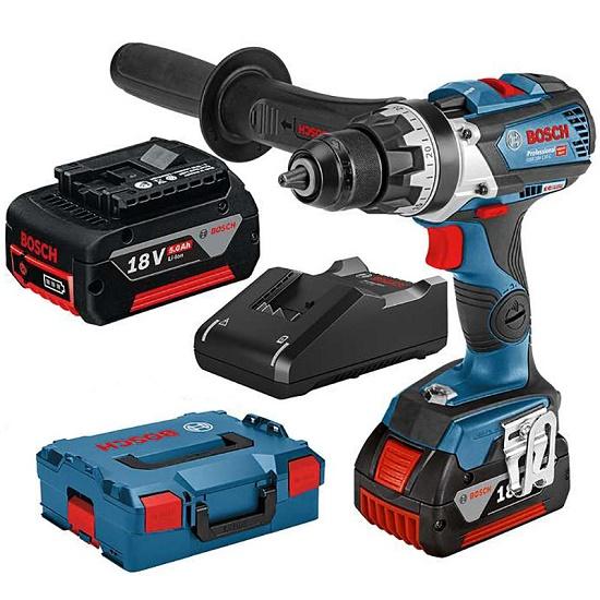 BOSCH ALATI Bušilicaodvijač akumulatorski 18V 2X5.0Ah GSR 18V110 C