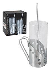 Kaiserhoff Čaša Za Kafu/Čaj Staklene Sa Kašikom