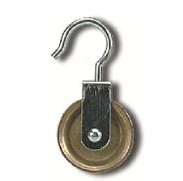 MAURER ITALIJA Koturača metalna sa kukom 60mm