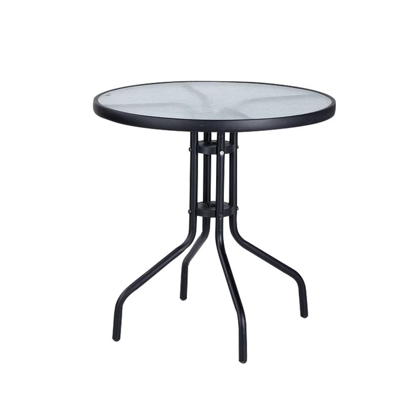 Bormann Stol Baštenski Sraklo/Metal Fi60X72Cm Bsp1145