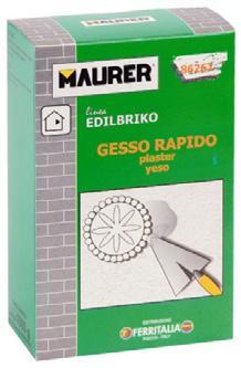MAURER ITALIJA Gips u prahu 1kg edilbriko