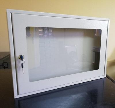 Oglasna Tabla 600X400X75Mm/Metal-Staklo