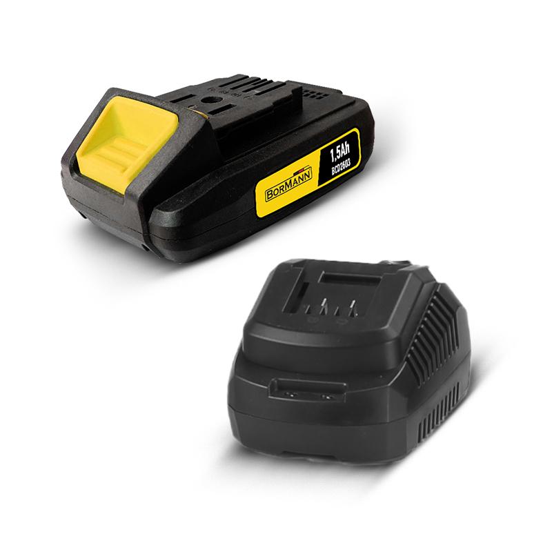 BORMANN Set Akumulator 20V/1,8Ah + Punjac 2A BCD2605