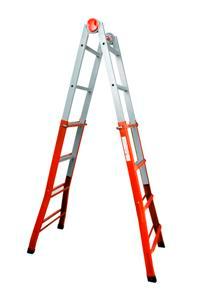 MAURER ITALIJA Merdevine metalne teleskopske 4+4 stepenika 115377cm