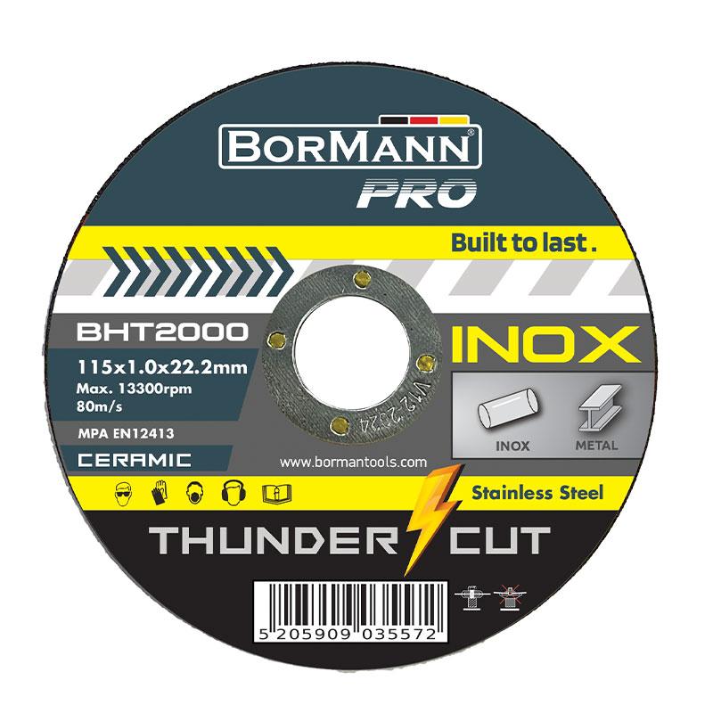 BORMANN Rezna ploča za metal/inox 115x1.0mm BHT2000
