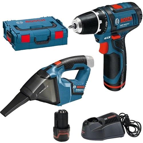 Bosch Alati Set Odvijač Akumul. Gsr 12V-15Usisivač Gas 12V 12V/2X2.0Ah