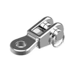 Klema/Spojnica za sajle vilasta sa okcem Inox A4 8mm