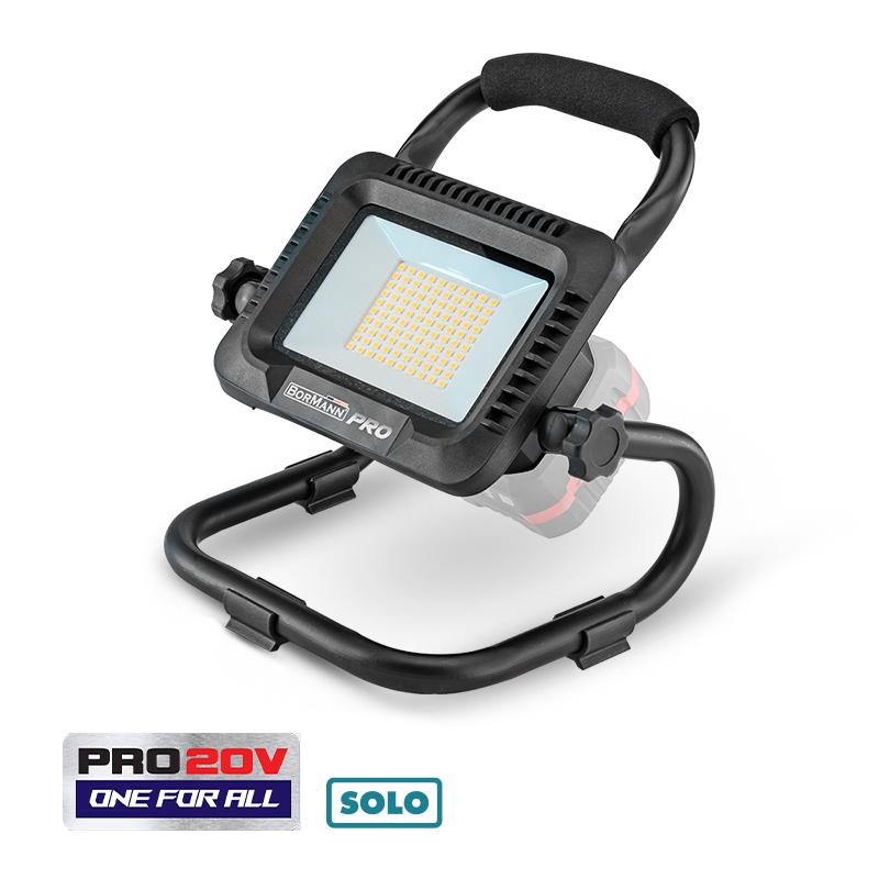 Bormann Reflektor Akumu. 2000Lm/6000K/20V Bbp3910 Solo