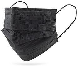 MAURER ITALIJA Maska za jednokratnu upotrebu troslojna crna Pak/10kom