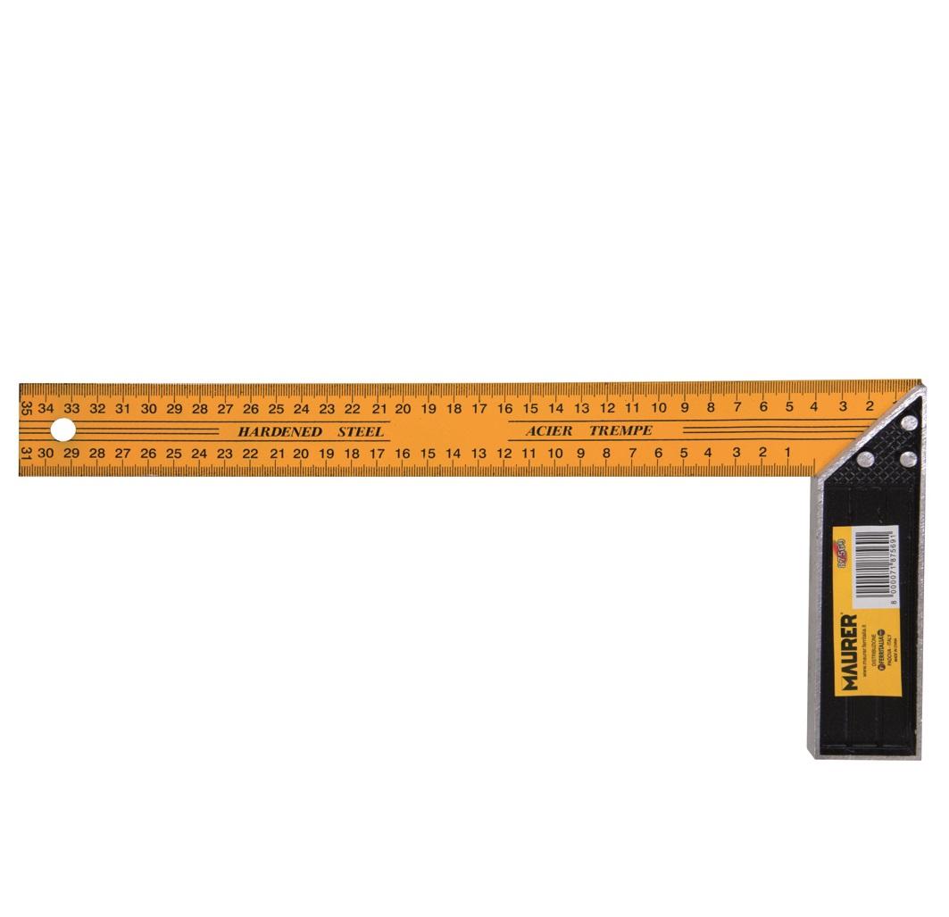 MAURER Uglomjer stolarski aluminijumski 20cm