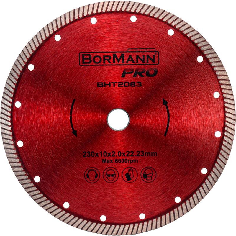 Bormann Dijamantna Rezna Ploča Za Granit,Beton I Ciglu 230X2X10Mm