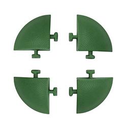 ARTPLAST Ugao za pod PVC zeleni 54x54x25mm PA120V