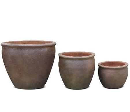 Tkpottery Saksija terakota L51xW51xH35cm CANA PLANTER 51