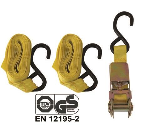 Maurer Traka Za Vezivanje I Osigurav. Tereta 25Mm 4,5M 2,50Kg 2Kom