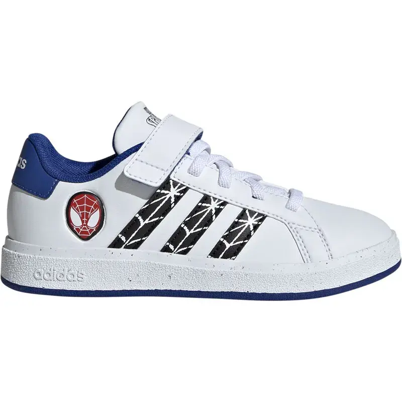Adidas Boys Grand Court Spiderman EL K patike, bijele