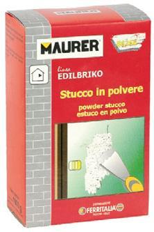 MAURER ITALIJA Glet masa u prahu 1kg edilbriko