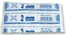 Distanceri Krstasti Za Pločice Plastični 2Mm 500Kom Art.312