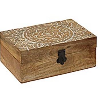 Kaiserhoff Kutija Dekorativna Drvena 100X150X68Mm