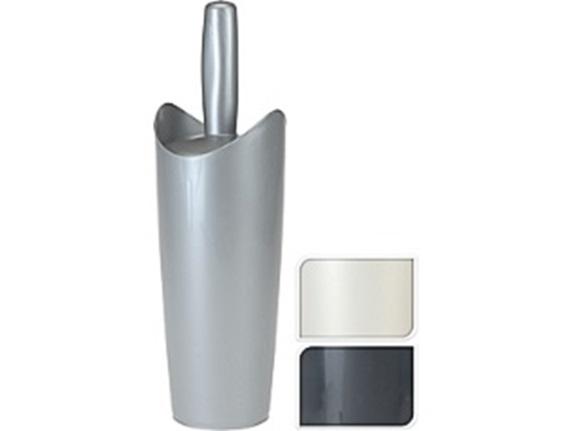 Bathroom Collection Četka Za Wc Šolju Sa Sivim Držačem Pvc