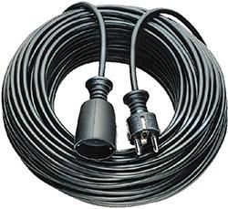 Bormann Kabl Produžni 2X0,75 Ip20 Crni 5M Bcr2040