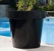 Žardinjera Plastična 50X45Cm Crna 56L Pot Xl