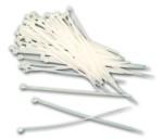 MAURER Vezice plastične bijele 7.5x450mm100/1