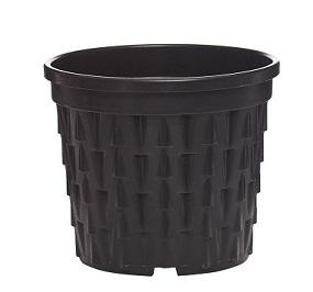 Saksija Plastična 18X16Cm Crna 3,3Lit Vinci