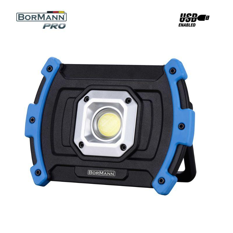 Bormann Reflektor Led Akumulatorski 10W/6500K/1000Lm/Ip65 Bpr5050