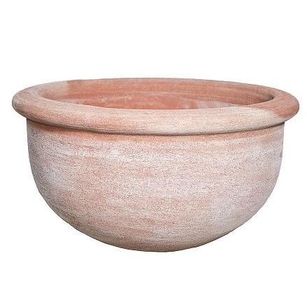 Saksija terakota L61xH34cm Ciotola Sfera Liscia Grande