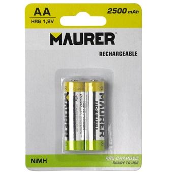 Maurer Baterije Punljive Stilo Ni-Mh 1.2V Aa 2500Mah 2/1