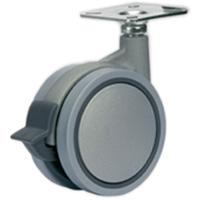 Točak poliamid okr. s pl i koč 75x48mm